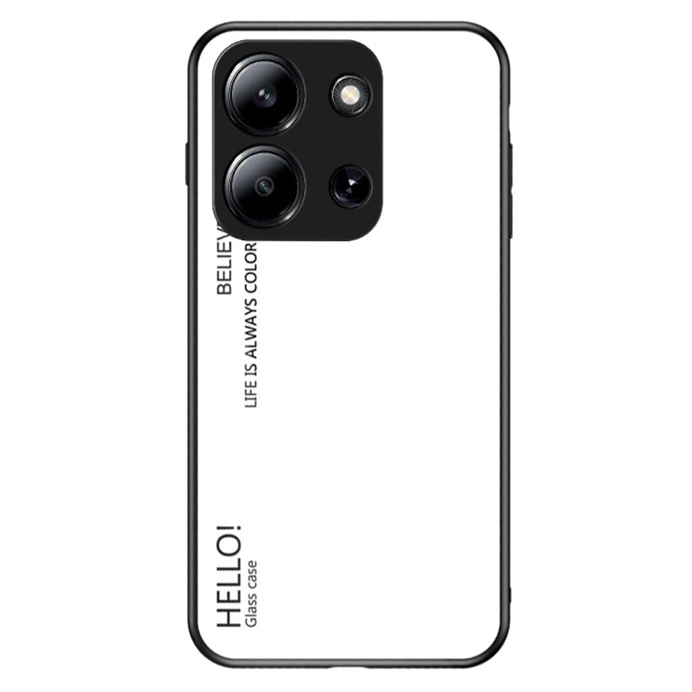 Phone Case For Xiaomi Redmi 15C 5G (EU) (173mm)  /  4G (EU) (173mm)  /  Poco C85 4G (173mm) Anti-Scratch Tempered Glass + PC + TPU Cover
