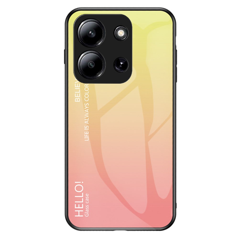 Phone Case For Xiaomi Redmi 15C 5G (EU) (173mm)  /  4G (EU) (173mm)  /  Poco C85 4G (173mm) Anti-Scratch Tempered Glass + PC + TPU Cover