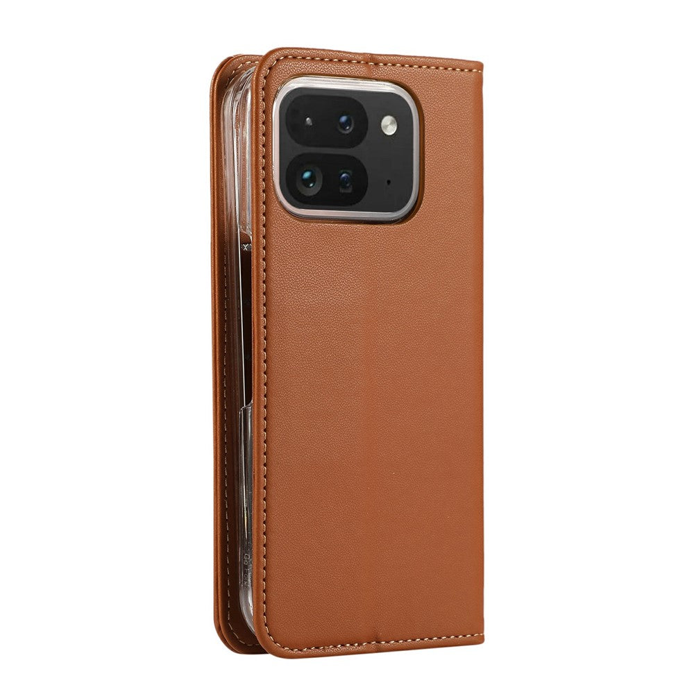 ABEEL For Google Pixel 10 Pro Fold Phone Case RFID Blocking Leather Flip Cover