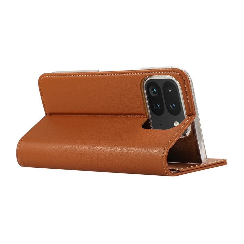 ABEEL For Google Pixel 10 Pro Fold Phone Case RFID Blocking Leather Flip Cover