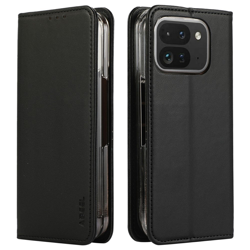 ABEEL For Google Pixel 10 Pro Fold Phone Case RFID Blocking Leather Flip Cover