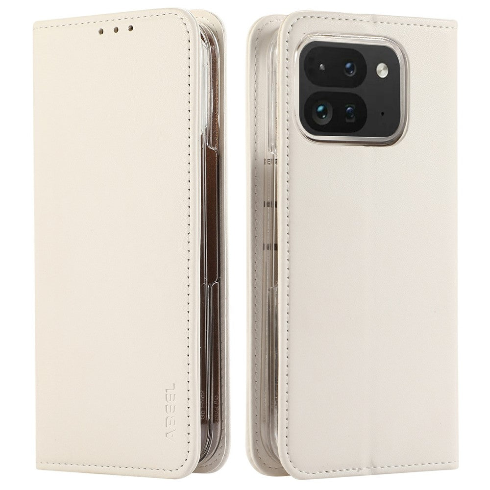 ABEEL For Google Pixel 10 Pro Fold Phone Case RFID Blocking Leather Flip Cover