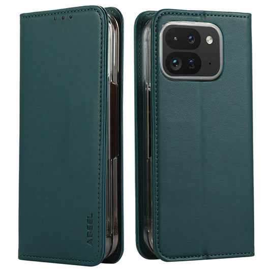 Google Pixel 10 Pro Fold Handyhülle – ABEEL RFID-blockierendes Leder-Klappcover