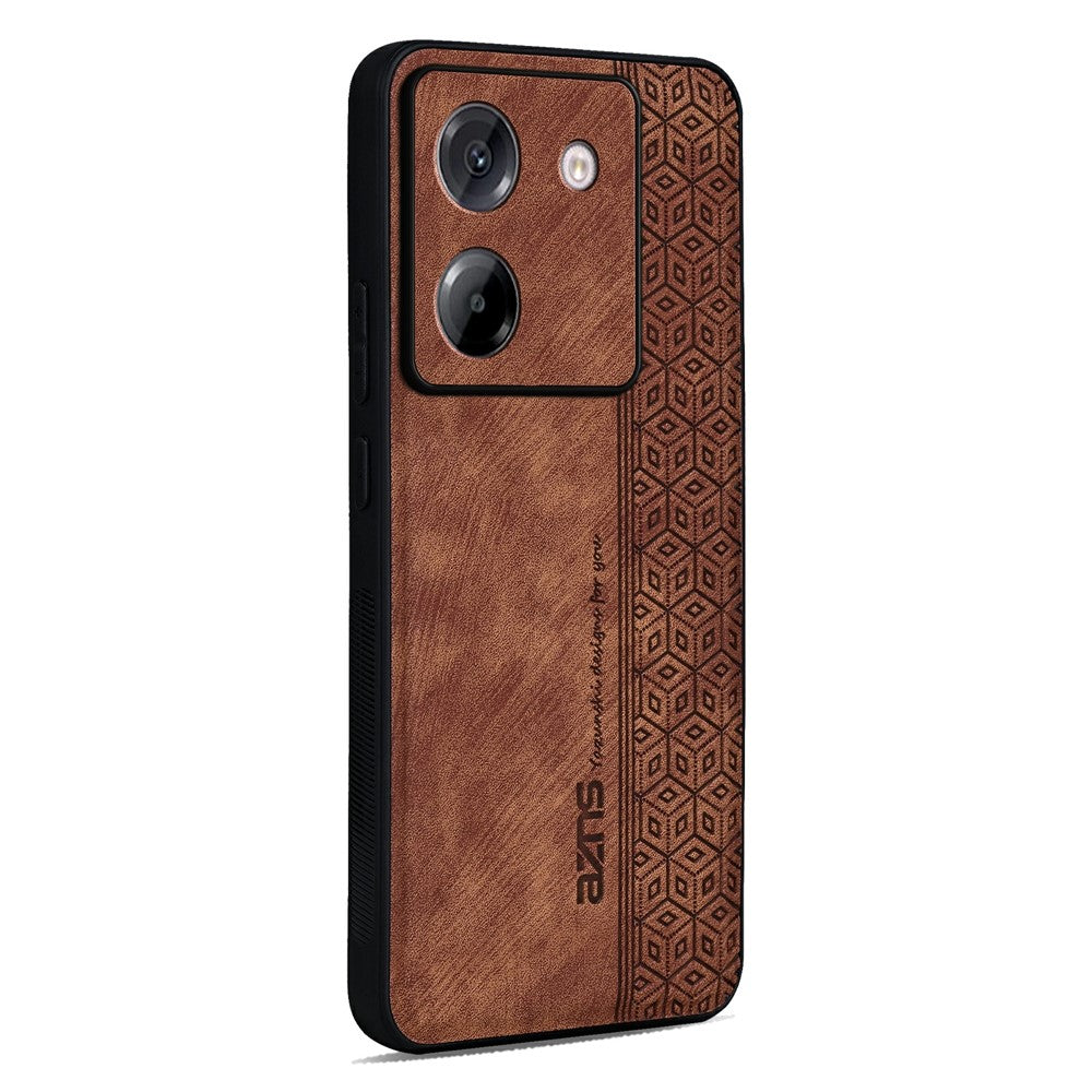 AZNS For Xiaomi Poco M7 Pro 5G Case Protective PU Leather Covered TPU Phone Shell