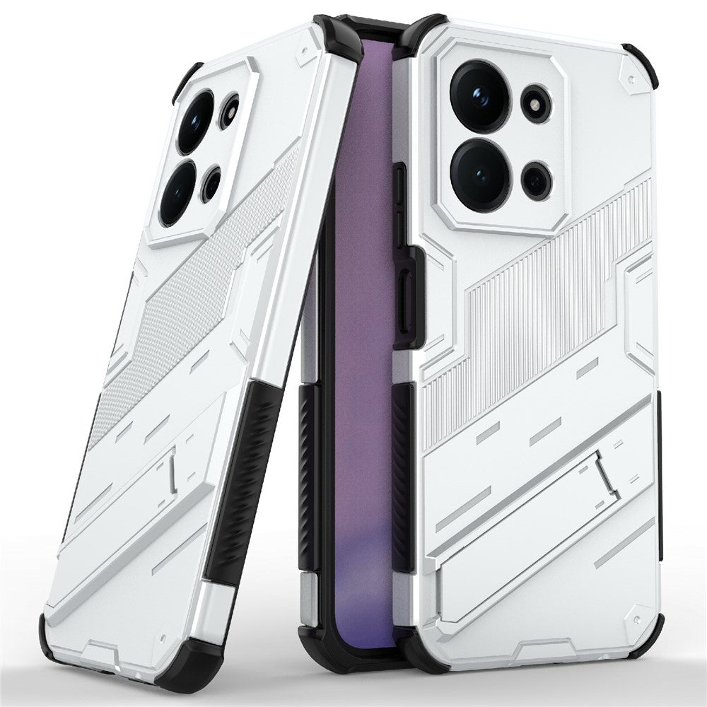Phone Case For Xiaomi Redmi 15C 5G (EU) (173mm)  /  4G (EU) (173mm)  /  Poco C85 4G (173mm) PC + TPU Shockproof Cover with Kickstand