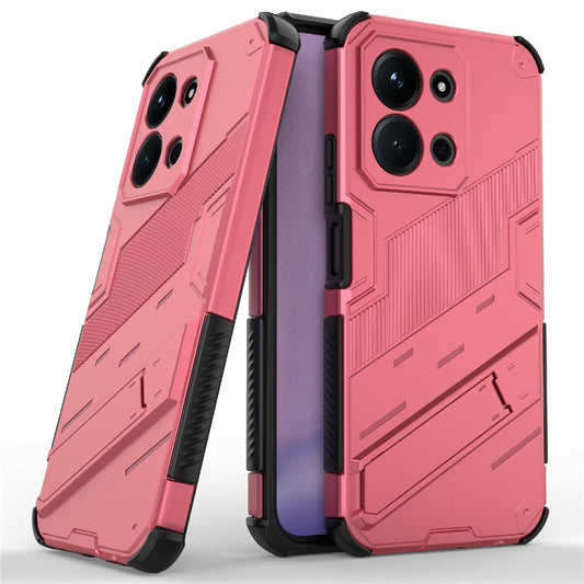 Phone Case For Xiaomi Redmi 15C 5G (EU) (173mm)  /  4G (EU) (173mm)  /  Poco C85 4G (173mm) PC + TPU Shockproof Cover with Kickstand