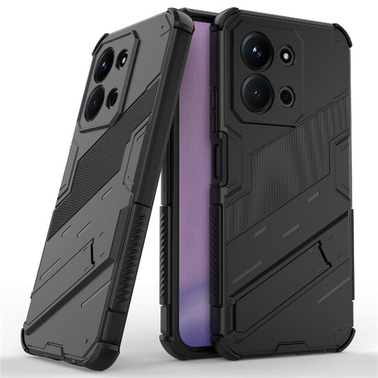 Phone Case For Xiaomi Redmi 15C 5G (EU) (173mm)  /  4G (EU) (173mm)  /  Poco C85 4G (173mm) PC + TPU Shockproof Cover with Kickstand