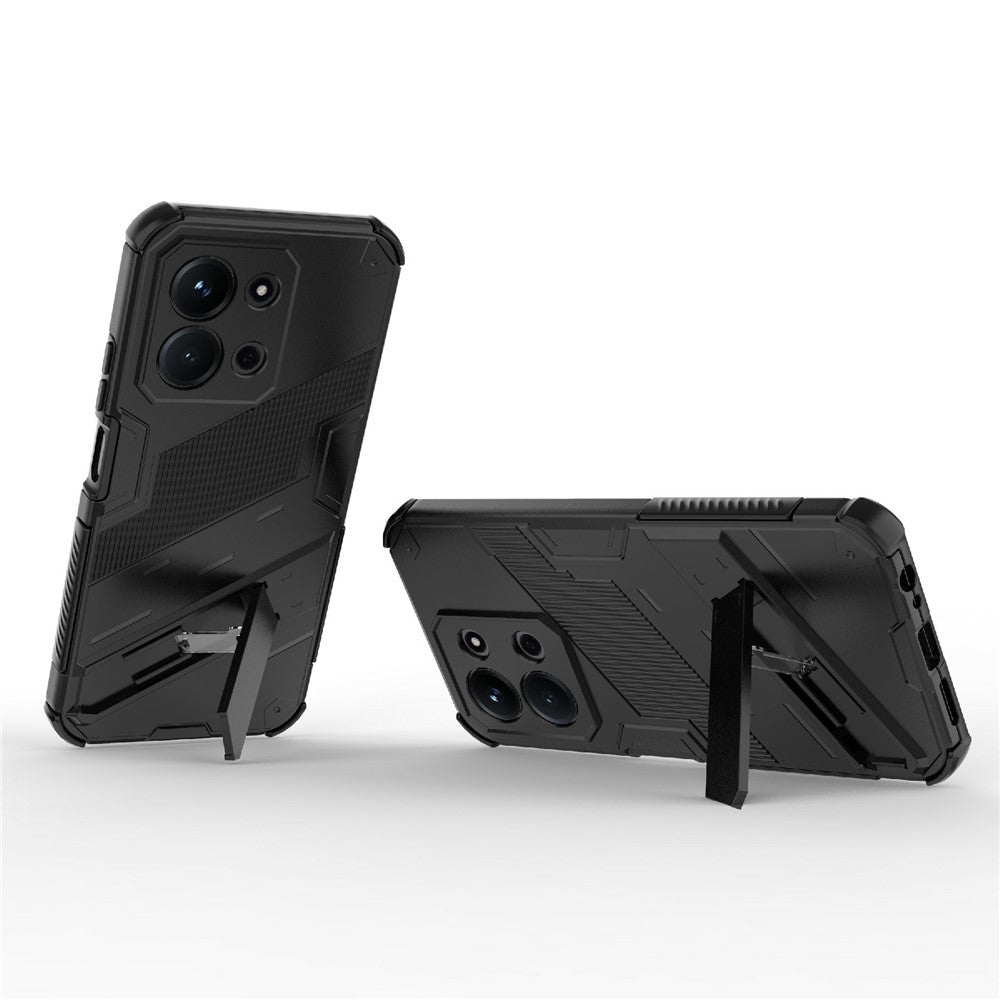 Phone Case For Xiaomi Redmi 15C 5G (EU) (173mm)  /  4G (EU) (173mm)  /  Poco C85 4G (173mm) PC + TPU Shockproof Cover with Kickstand