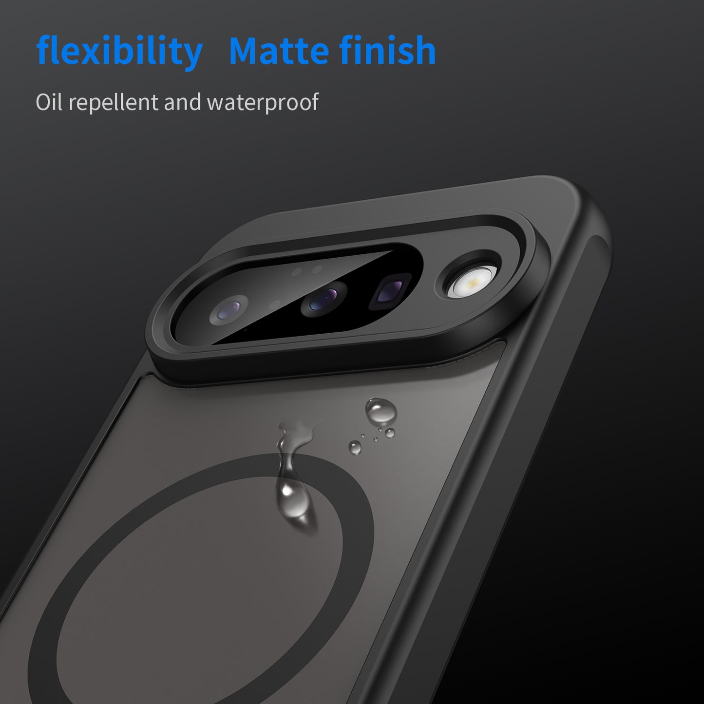 Pixel 10 Magnetische Hülle – mit Skin-Touch Finish & Bildschirmfolie