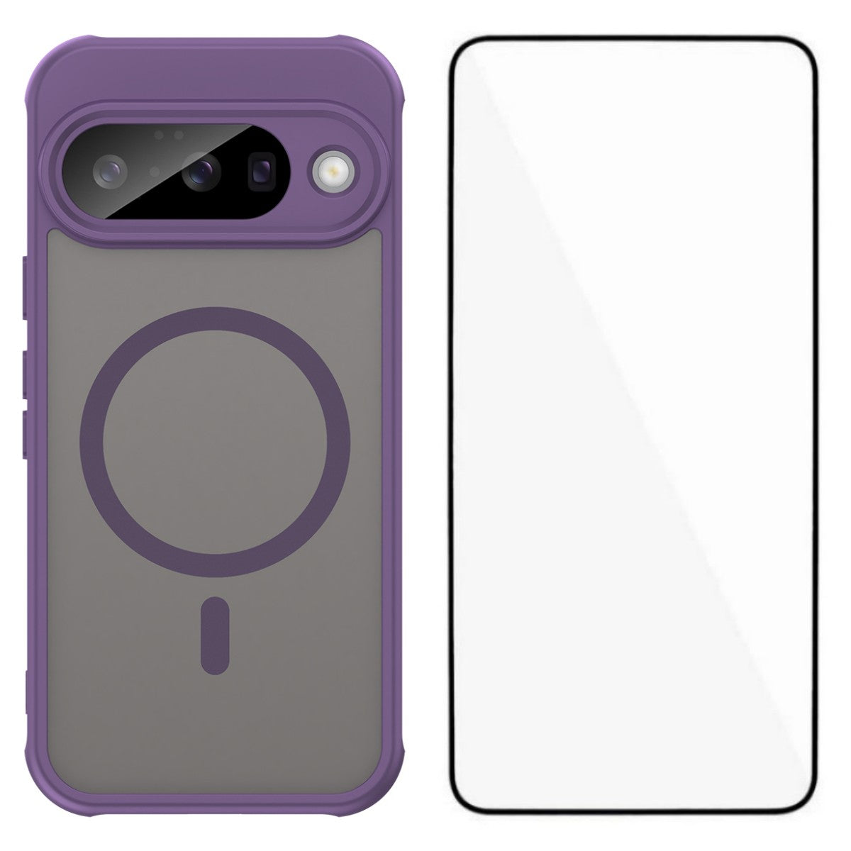 Pixel 10 Magnetische Hülle – mit Skin-Touch Finish & Bildschirmfolie