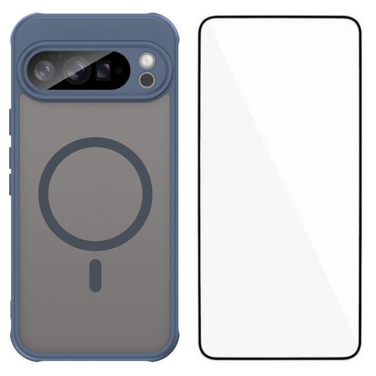 Pixel 10 Pro XL Magnetische Hülle – mit Skin-Touch Finish & Bildschirmfolie