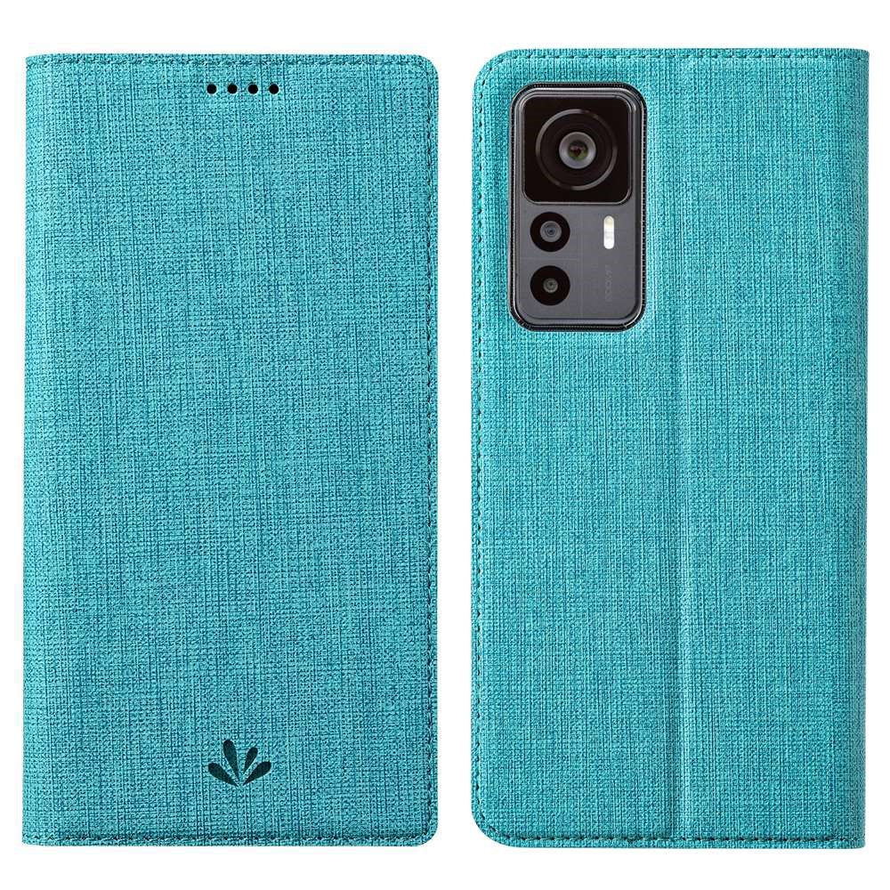 VILI DMX Series Shockproof Phone Case for Xiaomi 12T 5G / Redmi K50 Ultra 5G, PU Leather Flip Magnetic Closure Phone Cover Stand with Card Holder