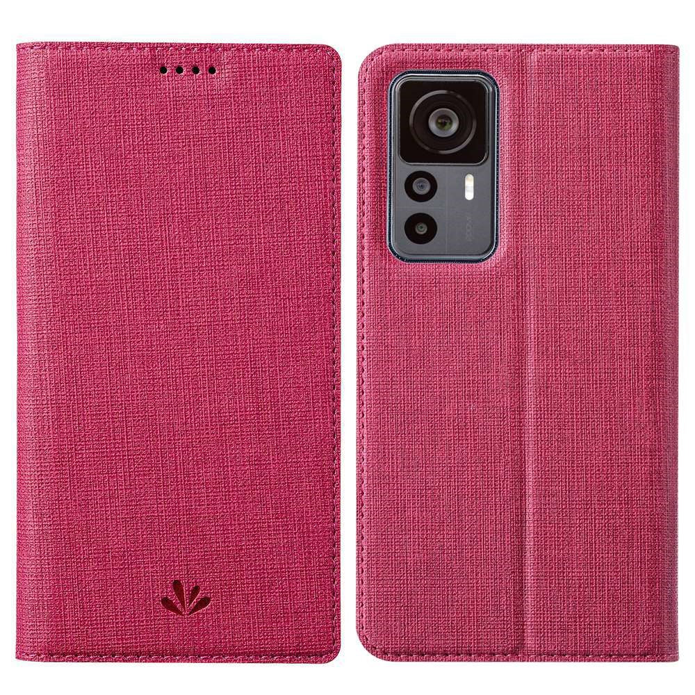 VILI DMX Series Shockproof Phone Case for Xiaomi 12T 5G / Redmi K50 Ultra 5G, PU Leather Flip Magnetic Closure Phone Cover Stand with Card Holder
