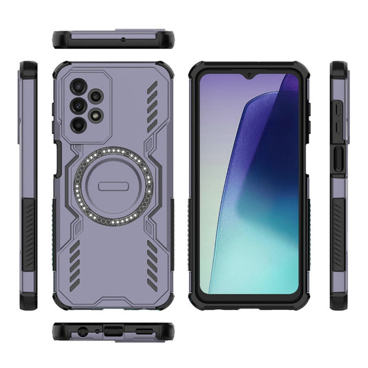 Galaxy A23 4G/5G magnetische Hülle – Mit Schmetterlingsrüstung & Hohlwärmeableitung