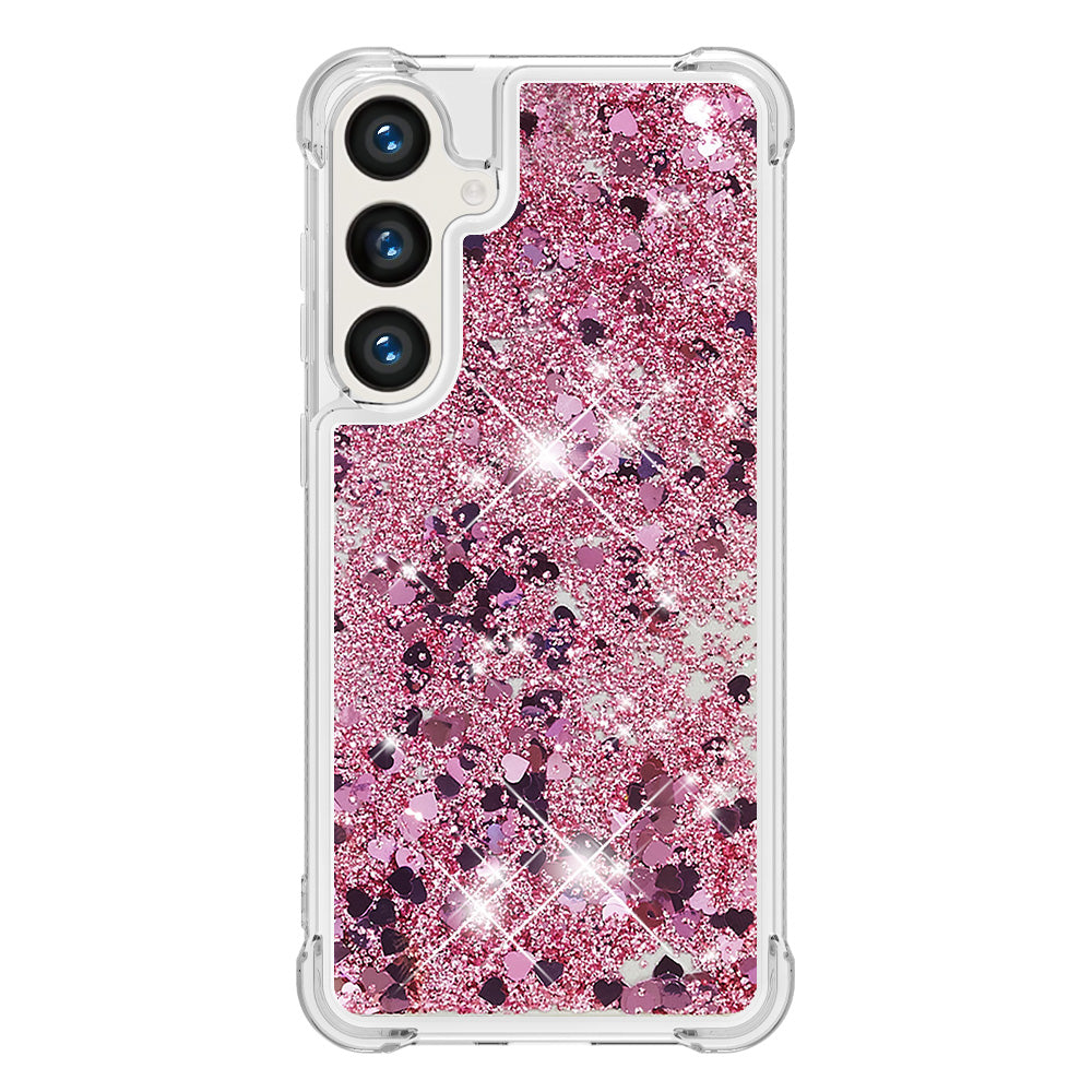 Galaxy S25 FE Glitzer-Hülle – Stoßfest & mit Treibsand