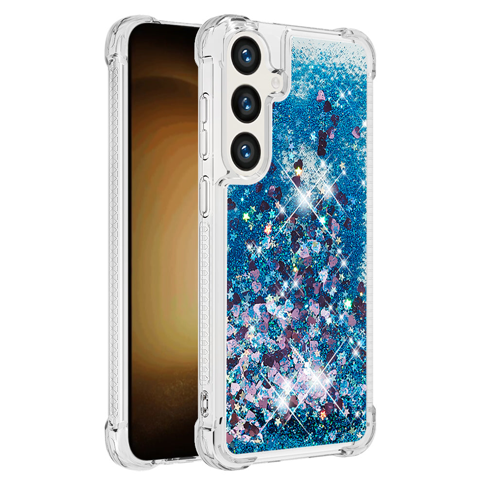 Galaxy S25 FE Glitzer-Hülle – Stoßfest & mit Treibsand