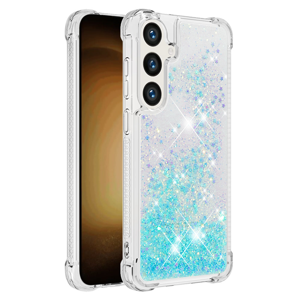 Galaxy S25 FE Glitzer-Hülle – Stoßfest & mit Treibsand