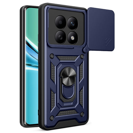 Xiaomi Redmi Note 15 5G (Global) / Xiaomi Poco M8 5G Handyhülle – Redmi Note 15 5G (Global) mit verschiebbarem Kameradeckel aus PC + TPU-Kickstand