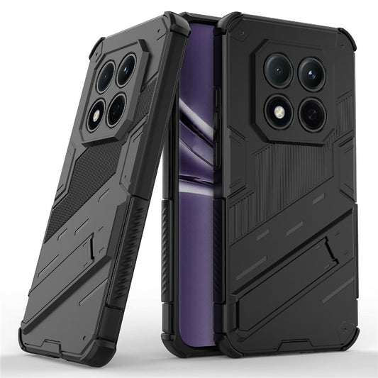 Xiaomi Redmi Note 15 Pro 5G (Global) Handyhülle – aus PC + TPU, stoßfeste mit Ständer