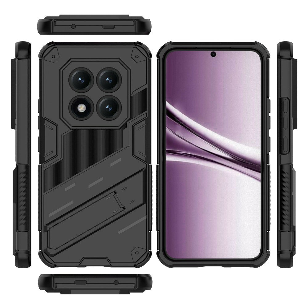 For Xiaomi Poco M8 Pro 5G / Redmi Note 15 Pro+ 5G (Global) Case PC + TPU Shockproof Phone Cover with Kickstand