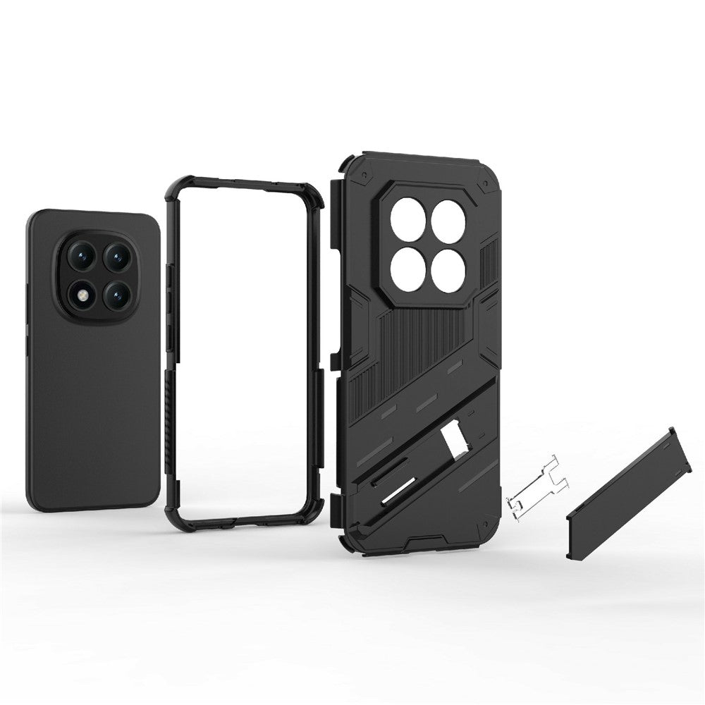 For Xiaomi Poco M8 Pro 5G / Redmi Note 15 Pro+ 5G (Global) Case PC + TPU Shockproof Phone Cover with Kickstand
