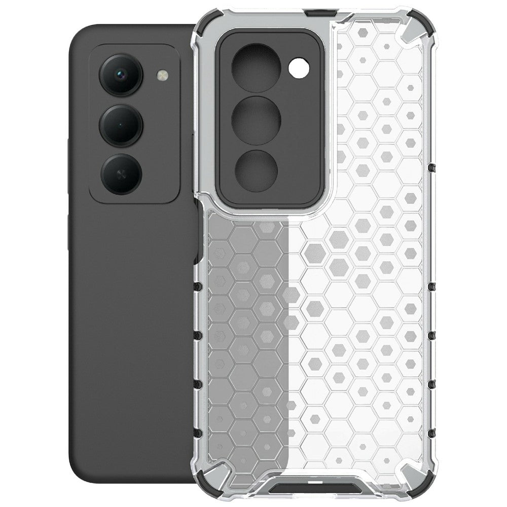 For Xiaomi Redmi 15 4G (EU) (171mm) Case PC + TPU Phone Cover Honeycomb Shape