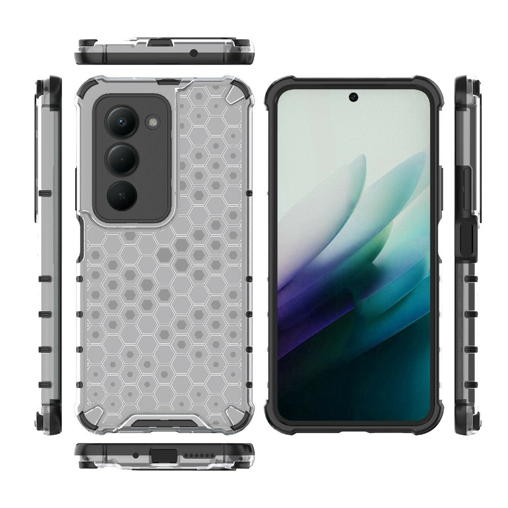For Xiaomi Redmi 15 4G (EU) (171mm) Case PC + TPU Phone Cover Honeycomb Shape