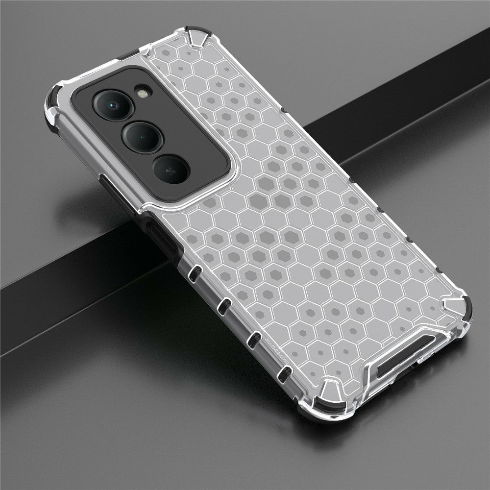 For Xiaomi Redmi 15 5G (Global) (169mm)  /  15 4G (169mm) Case PC + TPU Phone Cover Honeycomb Shape