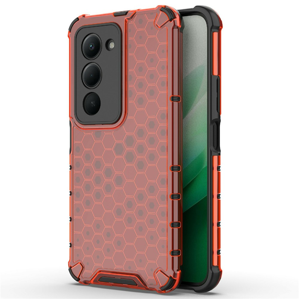 For Xiaomi Redmi 15 5G (Global) (169mm)  /  15 4G (169mm) Case PC + TPU Phone Cover Honeycomb Shape