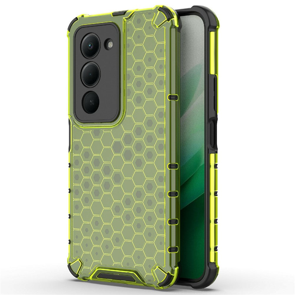 For Xiaomi Redmi 15 5G (Global) (169mm)  /  15 4G (169mm) Case PC + TPU Phone Cover Honeycomb Shape
