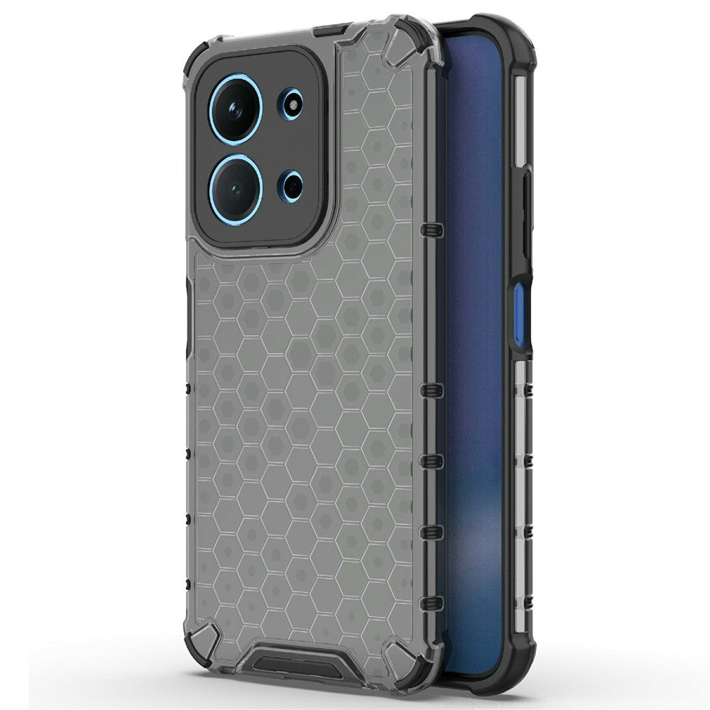 For Xiaomi Redmi 15C 4G (Global) (171mm)  /  Poco C85 4G (171mm) Case PC + TPU Phone Cover Honeycomb Shape
