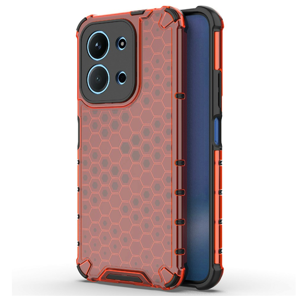 For Xiaomi Redmi 15C 4G (Global) (171mm)  /  Poco C85 4G (171mm) Case PC + TPU Phone Cover Honeycomb Shape