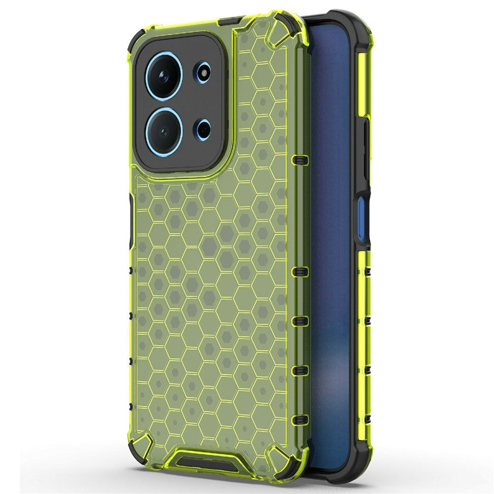 For Xiaomi Redmi 15C 4G (Global) (171mm)  /  Poco C85 4G (171mm) Case PC + TPU Phone Cover Honeycomb Shape