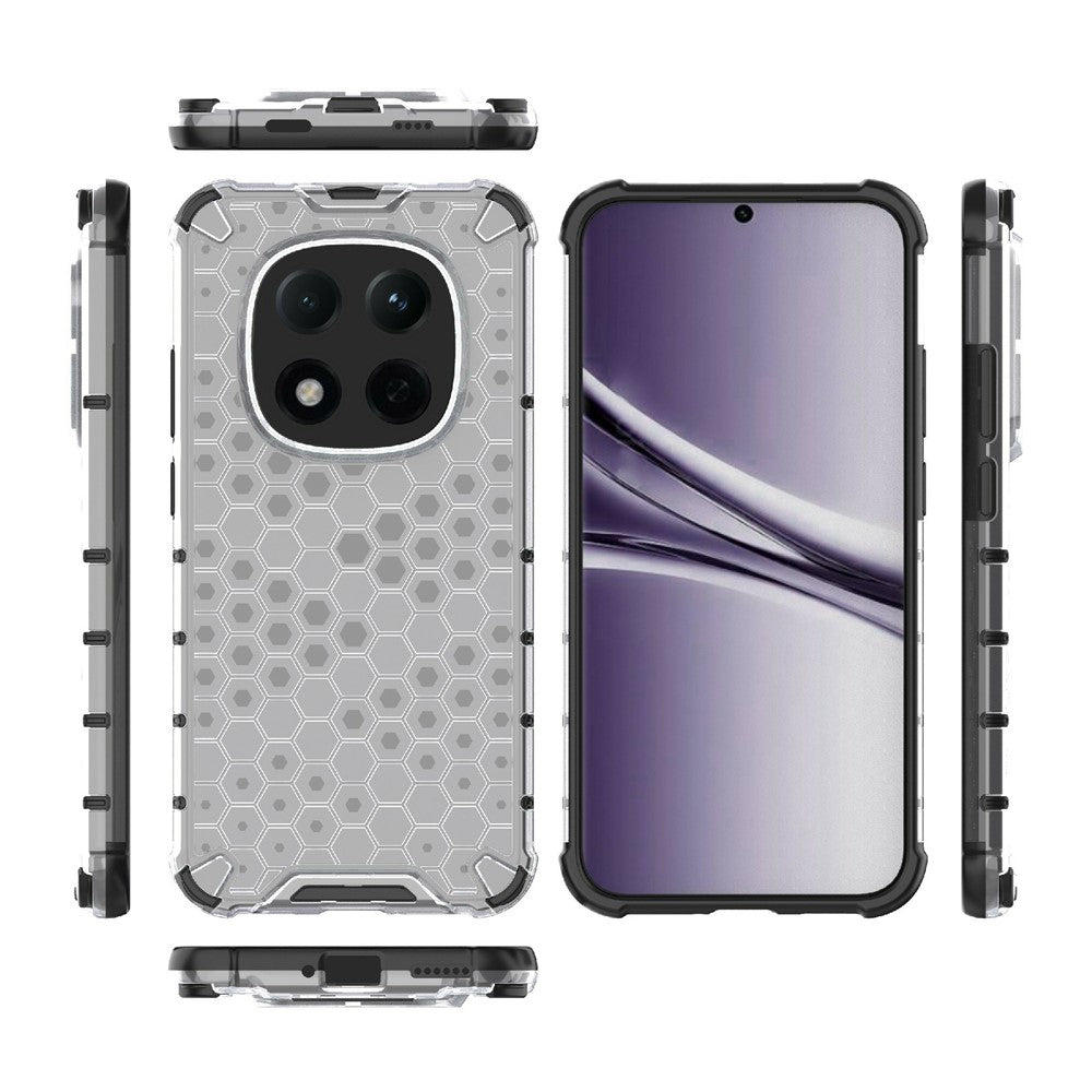 For Xiaomi Redmi Note 15 Pro 5G (Global) Case PC + TPU Phone Cover Honeycomb Shape