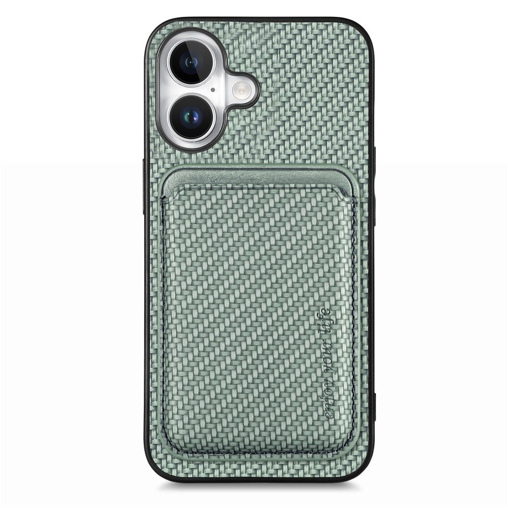 iPhone 17 Schutzhülle – Magnetische abnehmbare Kartenhalter-Rückseite