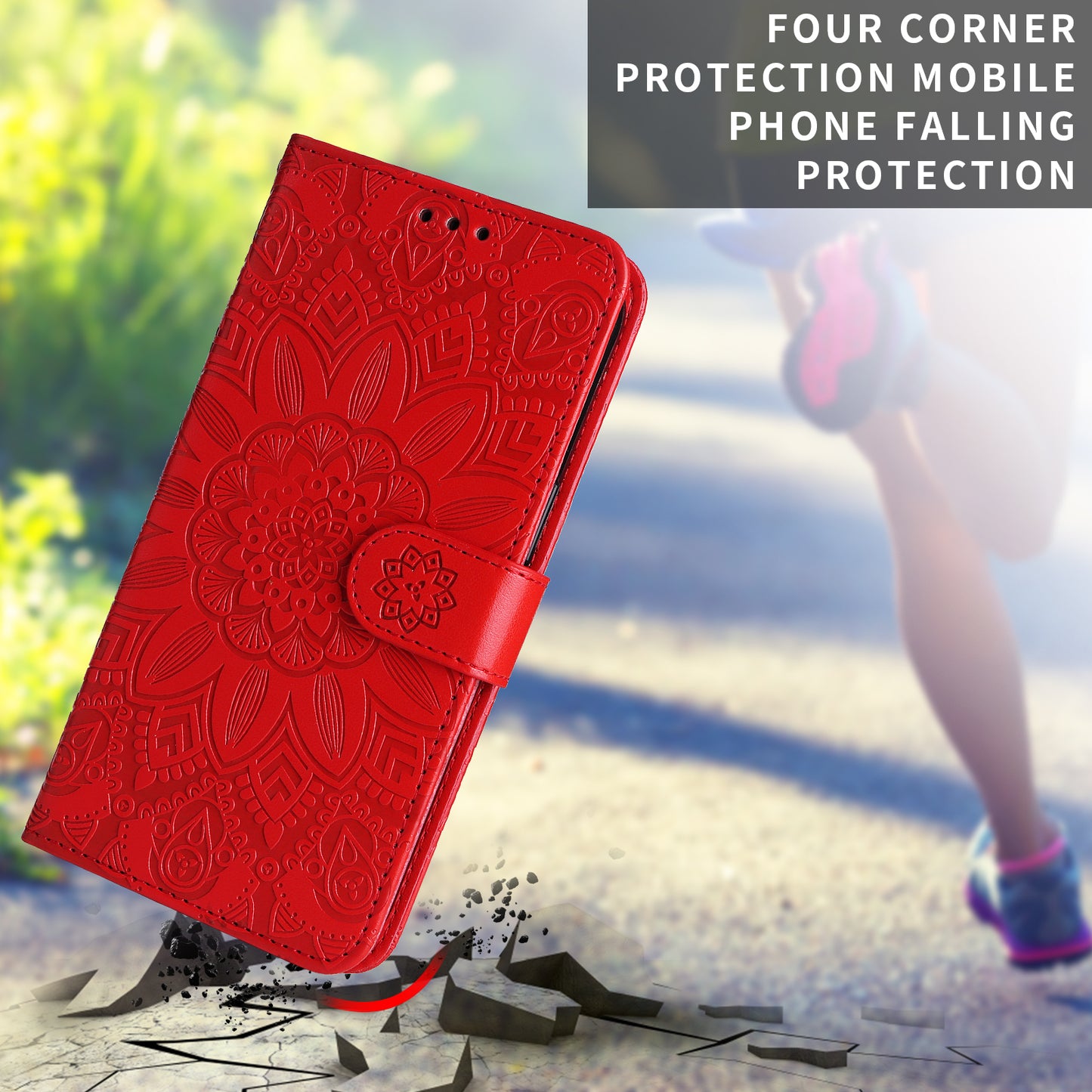 For Xiaomi 17 Case Sunflower Imprint Leather Wallet Phone Cover