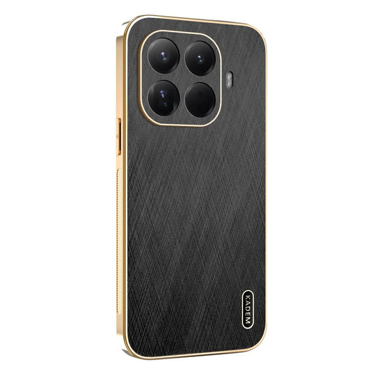 Xiaomi 15T Pro Handyhülle – KADEM Gehäuse aus galvanisiertem Seidentextur-PU + TPU