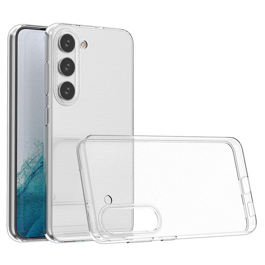 Galaxy S23 Transparente Hülle – Kratzfest, weich & stoßfest