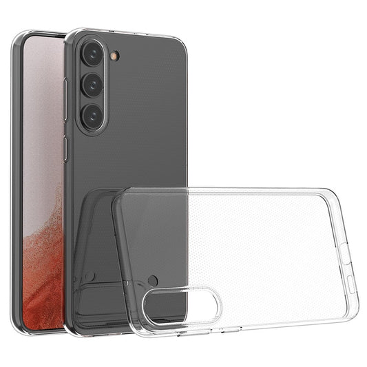 Galaxy S23 Plus Transparente Hülle – Kratzfest, weich & stoßfest