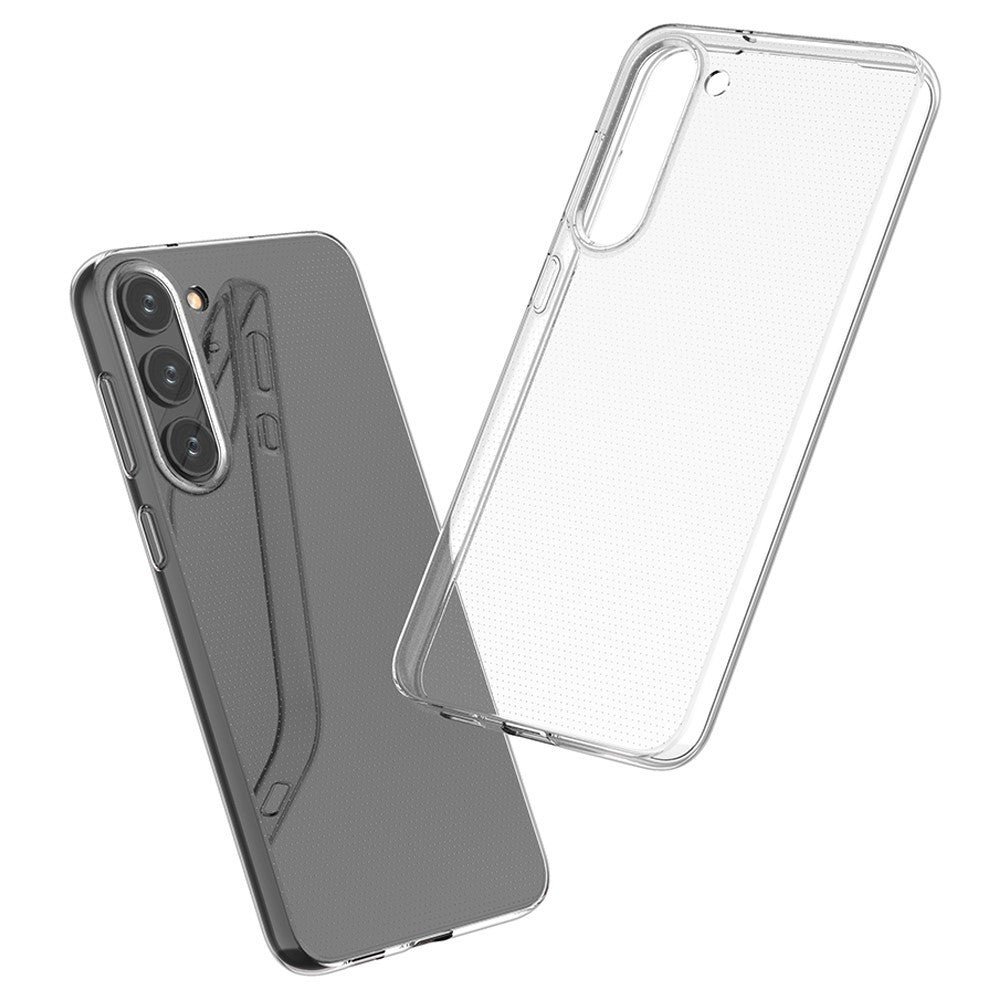 Galaxy S23 Plus Transparente Hülle – Kratzfest, weich & stoßfest