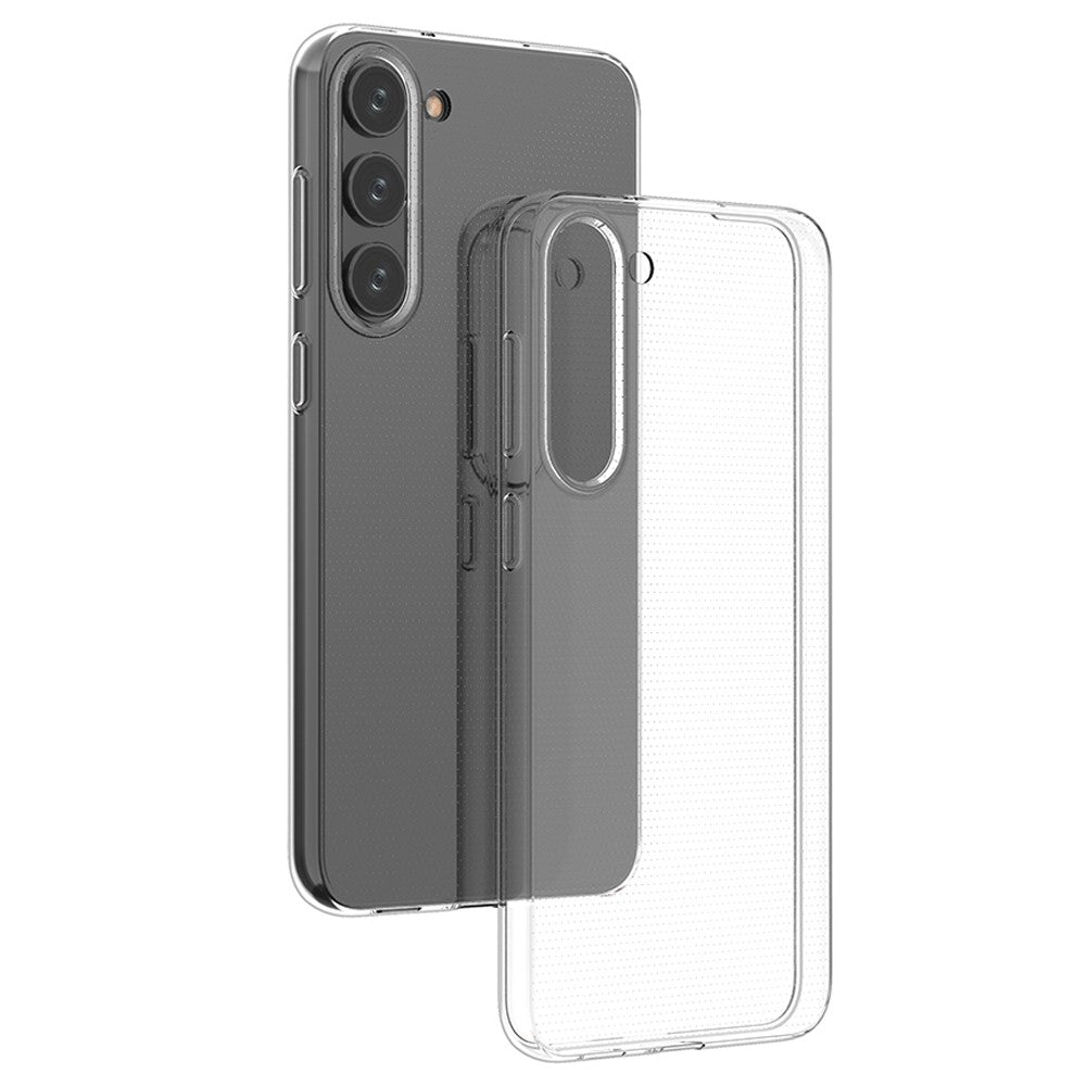 Galaxy S23 Plus Transparente Hülle – Kratzfest, weich & stoßfest