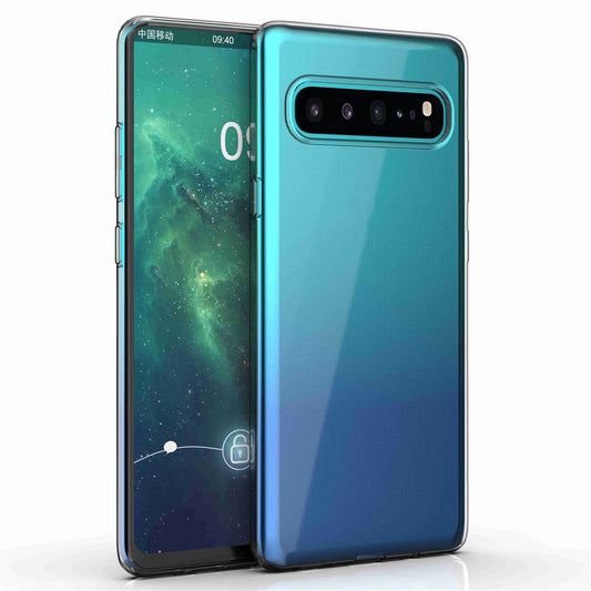 Galaxy S10 5G Transparente Hülle – Kratzfest, weich & stoßfest