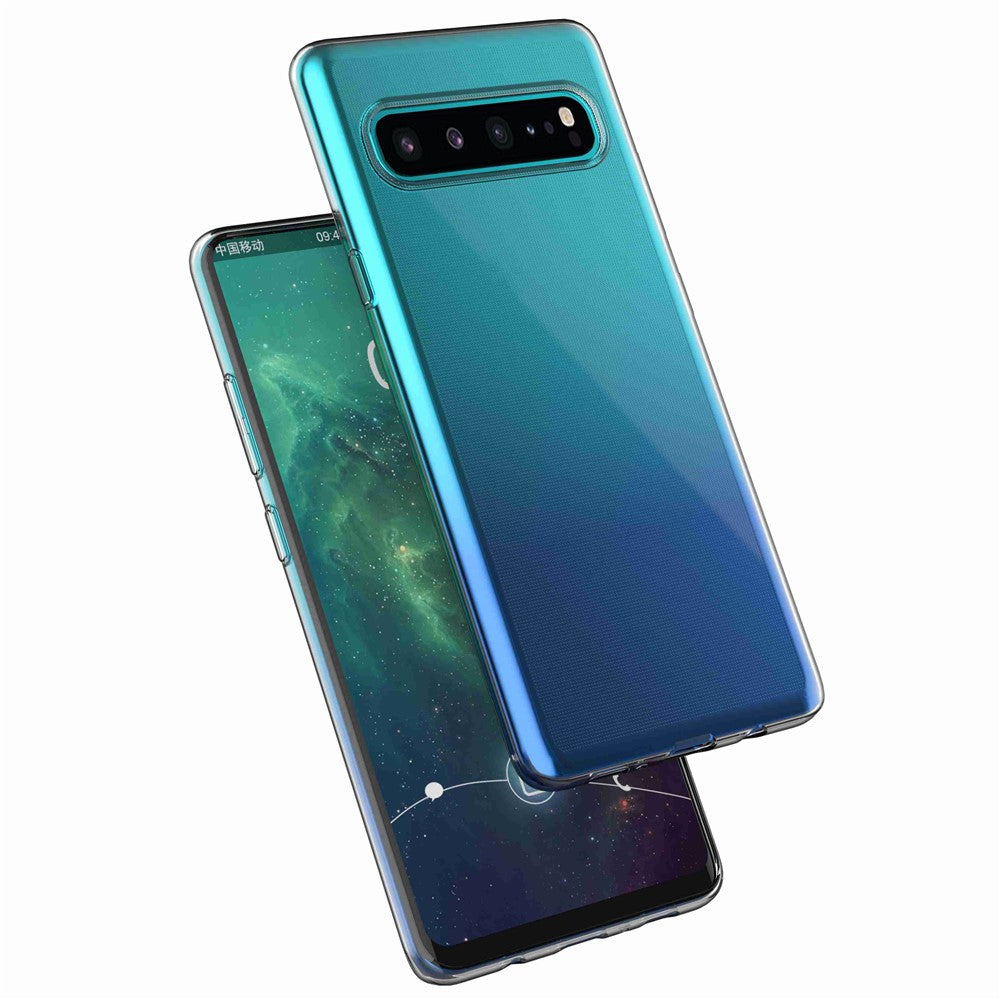 Galaxy S10 5G Transparente Hülle – Kratzfest, weich & stoßfest