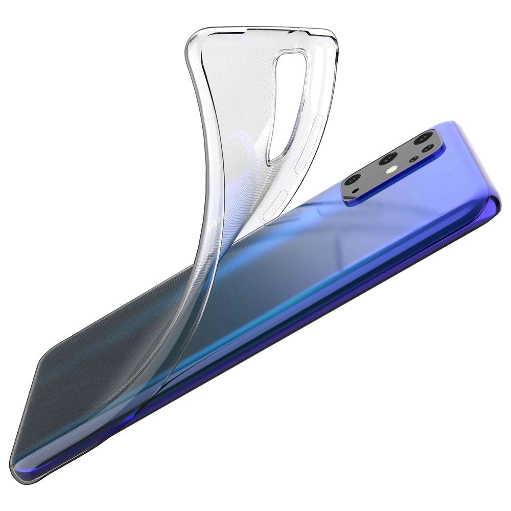 Galaxy S20 Plus 4G/5G Transparente Hülle – Kratzfest, weich & stoßfest