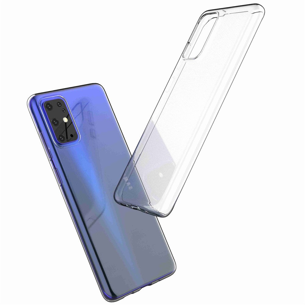 Galaxy S20 Plus 4G/5G Transparente Hülle – Kratzfest, weich & stoßfest