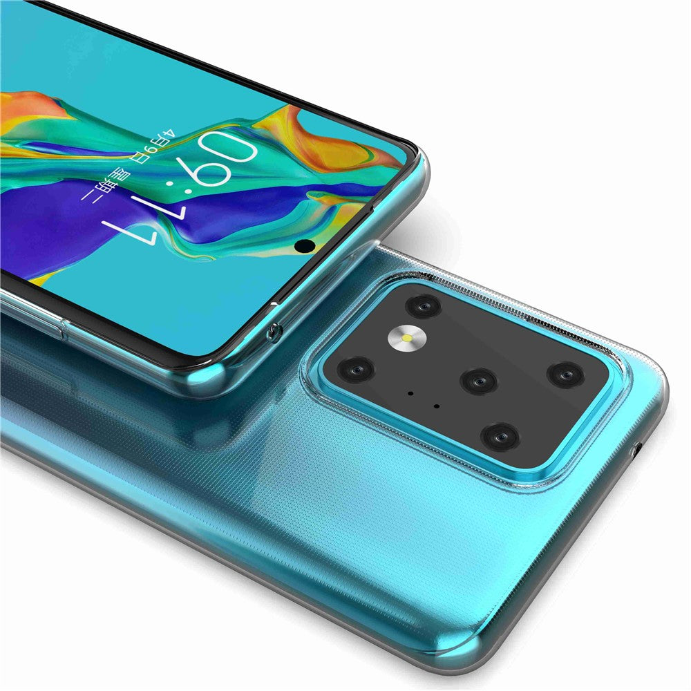 Galaxy S20 Ultra Transparente Hülle – Kratzfest, weich & stoßfest