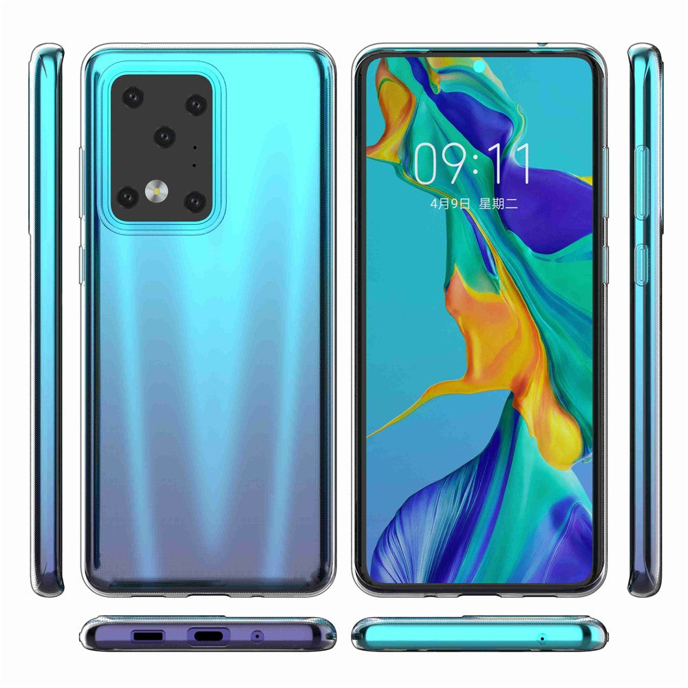 Galaxy S20 Ultra Transparente Hülle – Kratzfest, weich & stoßfest