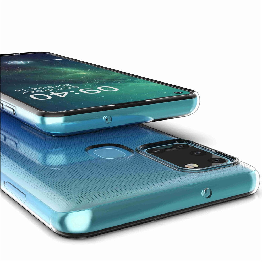 Galaxy A21s Transparente Hülle – Kratzfest, weich & stoßfest