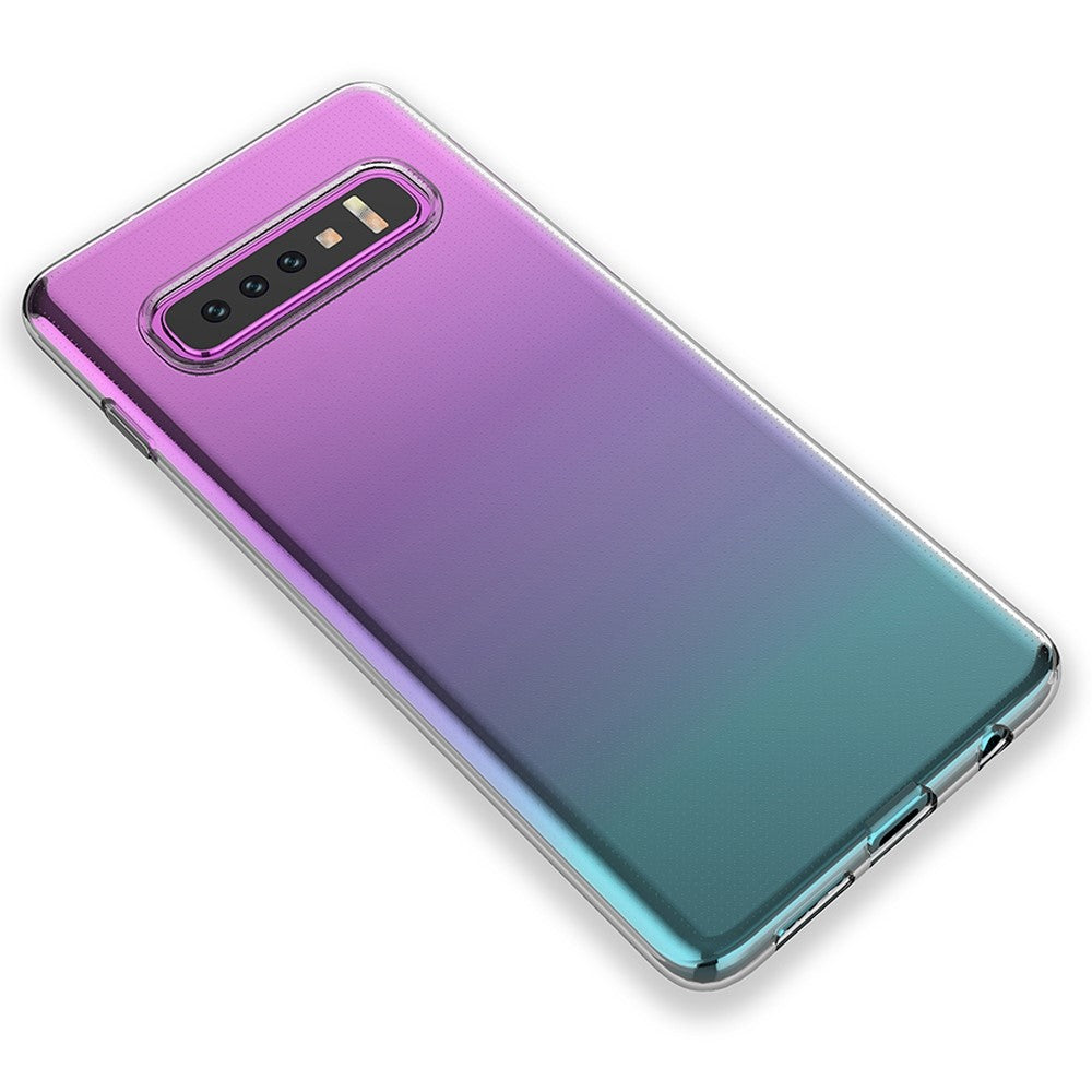 Galaxy S10 Plus Transparente Hülle – Kratzfest, weich & stoßfest