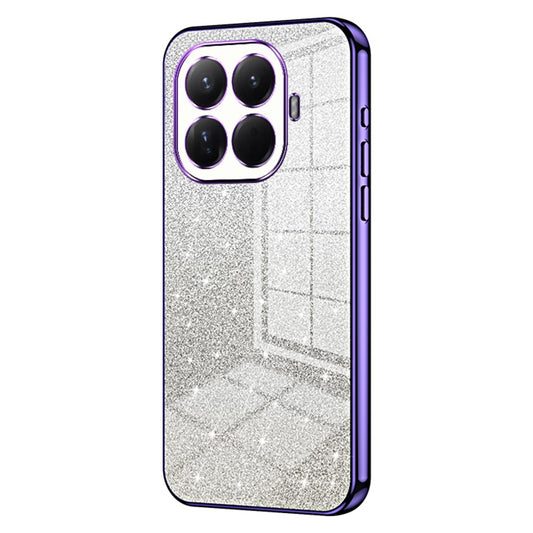 Xiaomi 15T Pro Handyhülle – aus galvanisiertem, glitzerndem TPU mit Farbverlauf